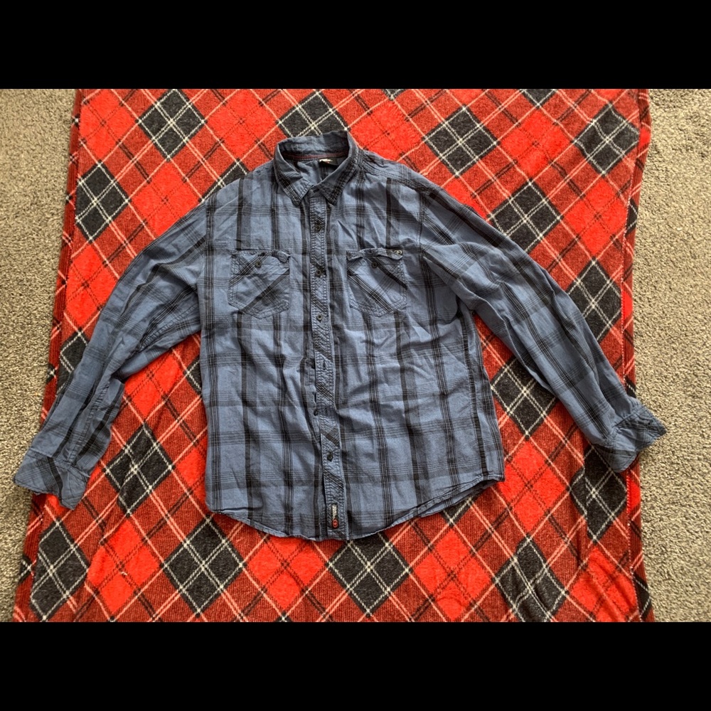 No fear button up